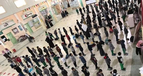 " تعليم القصيم " ينشر صورا لانتظام الدراسة في مدارس المنطقة