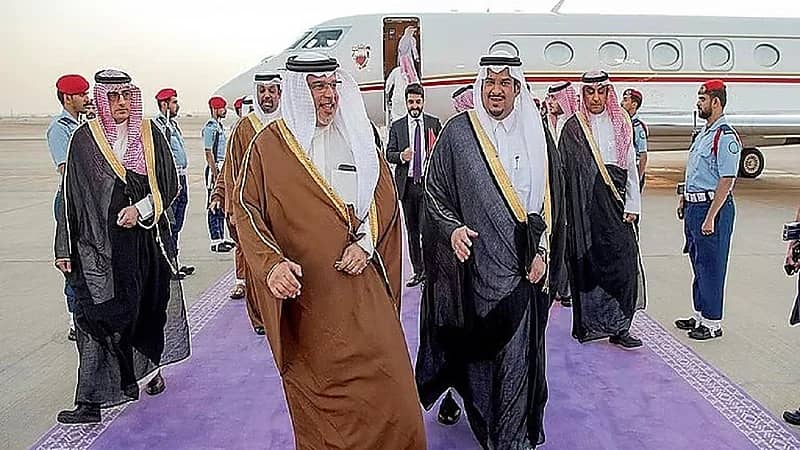 ولي عهد مملكة البحرين يصل الرياض للمشاركة في مبادرة مستقبل الاستثمار