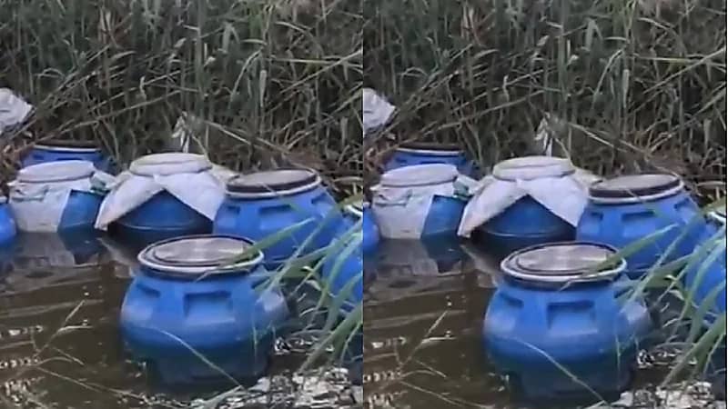 بالفيديو.. ضبط موقع لتصنيع الخمور في المدينة المنورة