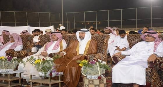 بالصور.. " العقدي " يرعى حفل معايدة أهالي مركز الجعافرة