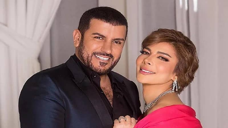 شاهد .. وصلة غزل من أصالة لزوجها قائق حسن