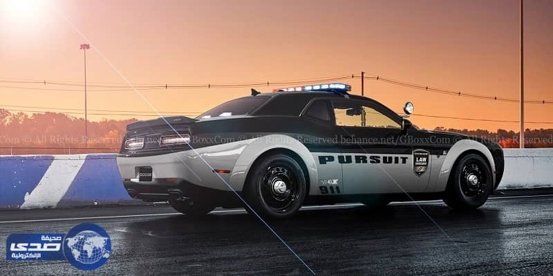 بالصور..كيف ستكون دودج تشالنجر SRT ديمون إذا كانت سيارة شرطة ؟