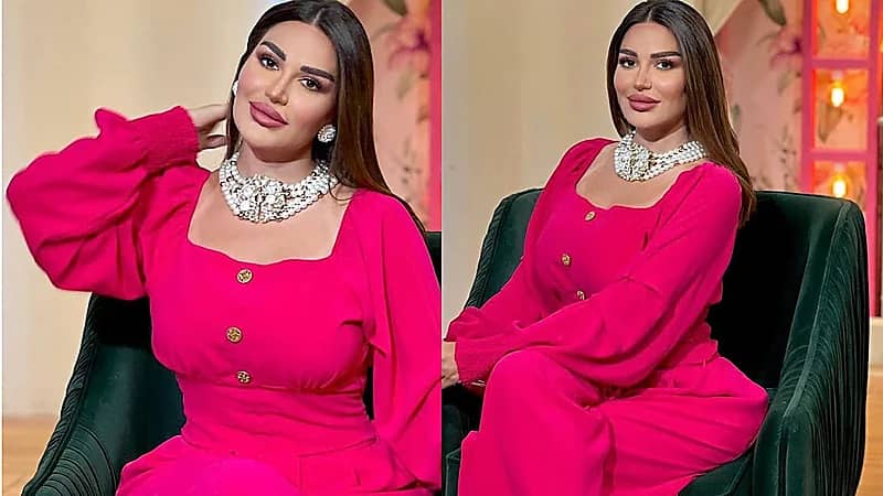 سارة نخلة تثير ضجة واسعة باعتمادها وضعيات تصوير تبرز خصرها .. صور