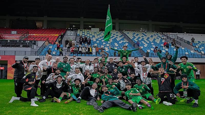 الأخضر يواجه أستراليا في نهائي كأس آسيا للشباب