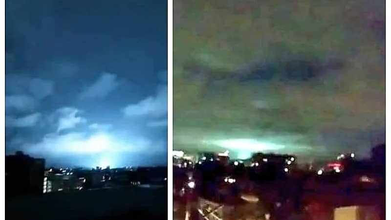 بالفيديو.. سر مشاهدة الضوء الأزرق قبل الزلزال