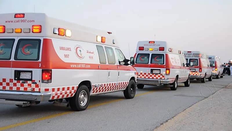 وفاة معلمين وإصابة 4 في حادث تصادم على طريق نجران عسير