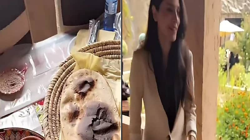 رد طريف من إلهام علي على زوجها بعد انبهاره بمائدة طعام.. فيديو