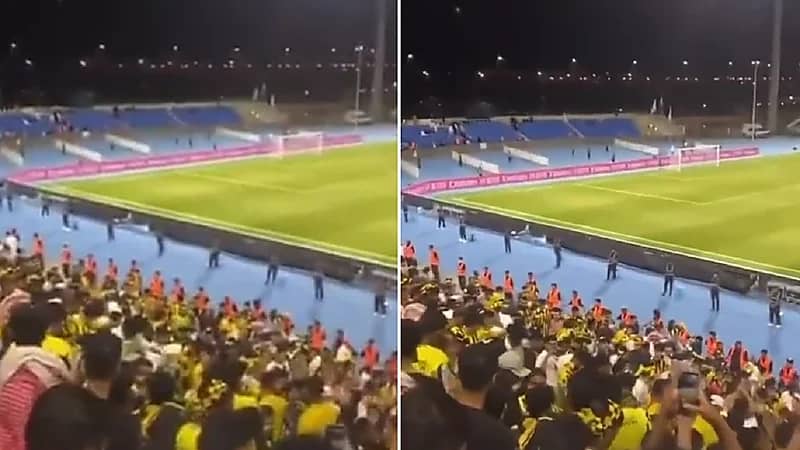 جماهير الإتحاد تردد: هاتو الهلالي هاتو الهلالي .. فيديو