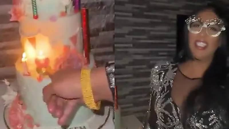 ريم البلوشي تحتفل بعيد ميلادها الـ 18 .. فيديو