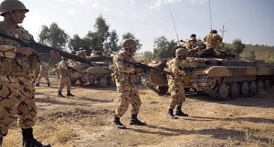 بالفيديو.. تعزيزات عسكرية إيرانية في ميدان الحرية بكرمانشاه