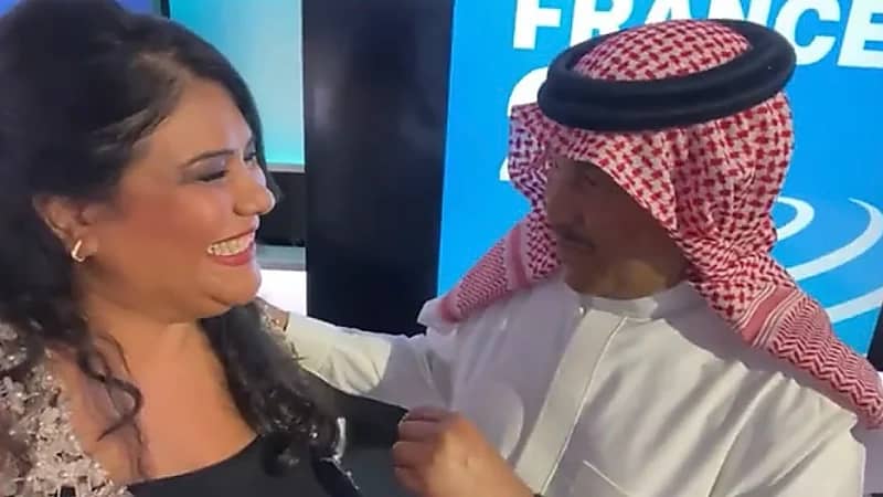 الفنان محمد عبده في ضيافة ميرنا الجمال