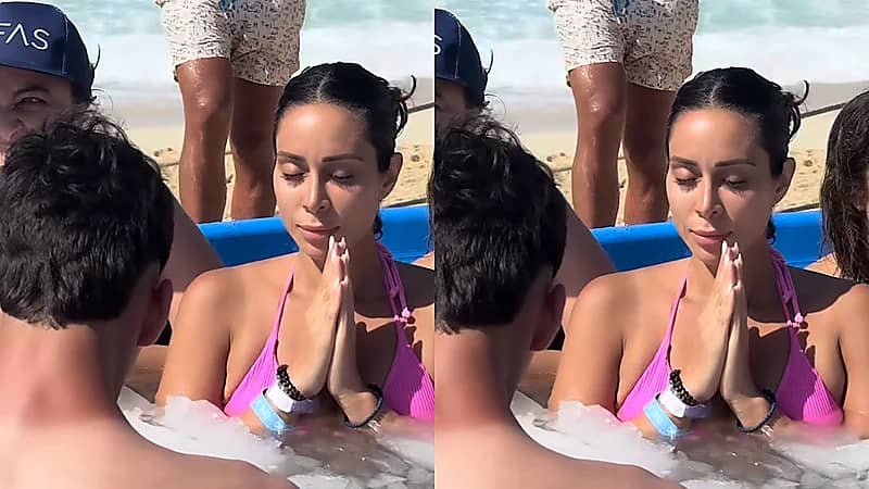 بسنت شوقي تخوض مغامرة جريئة في الساحل الشمالي.. فيديو