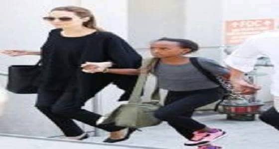 بالصور..حقيقة خسارة أنجلينا جولي ابنتها زاهازا!