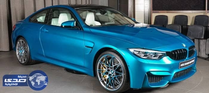 بالصور..بي ام دبليو M4 فريدة من نوعها بألوان خاصة تقدم لدي ابوظبي موتورز