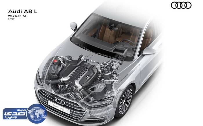 أودي S8 الجديدة تتمتع بمنظومة دفع بورشة توين تيربو