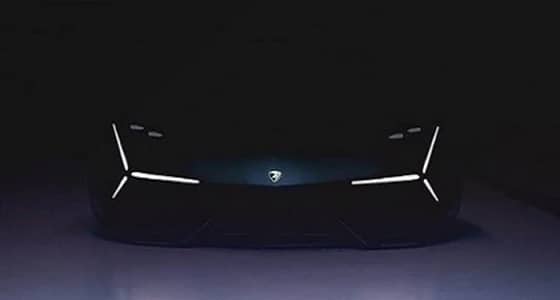 صورة تشويقية لموديل تجريبي من ﻻمبورجيني بمﻻمح خليفة أفينتادور