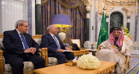 خادم الحرمين يستقبل وزير التخطيط بالوكالة في العراق