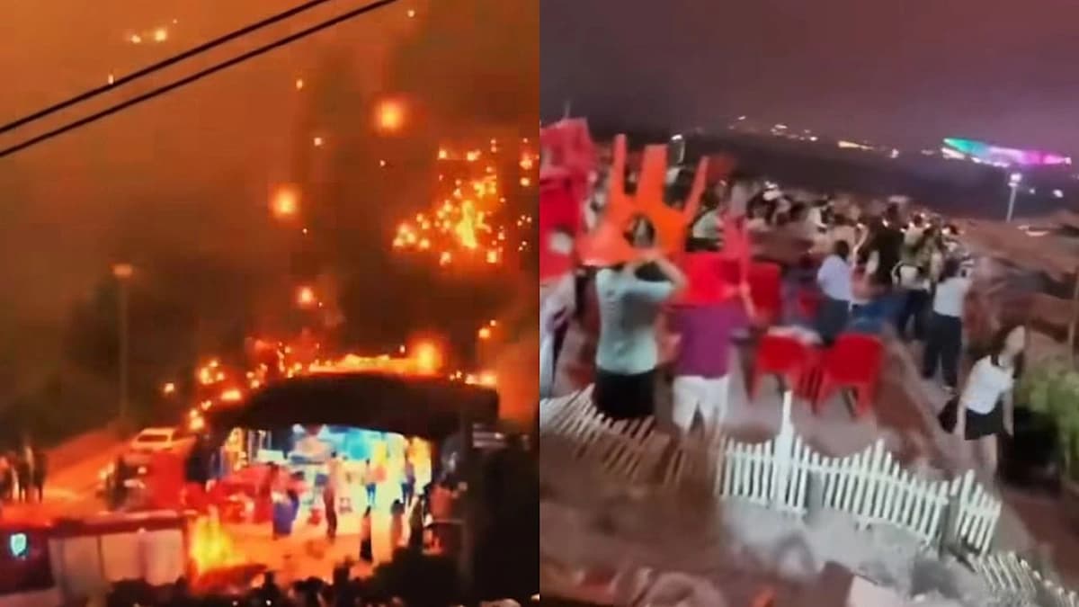 عرض ألعاب نارية يتحول إلى مشهد رعب بعد سقوط نيران على الحشود.. فيديو