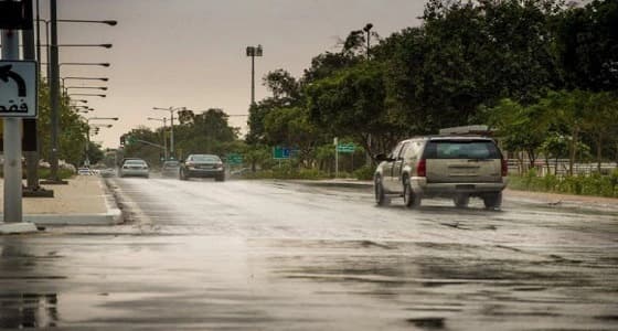 هطول أمطار متوسطة على محافظة ميسان