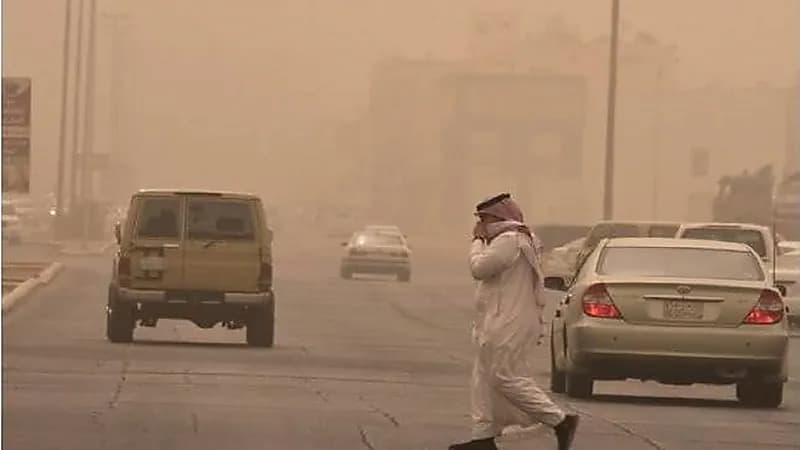 استمرار تأثير نشاط الرياح المثيرة للغبار