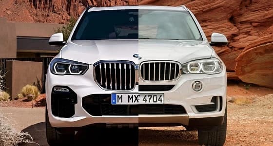 بالصور..  الفرق بين بي إم دبليو X5 2019 الجديدة كليا والشكل السابق