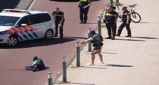 القبض على منفذ هجوم حادث الطعن بلاهاي
