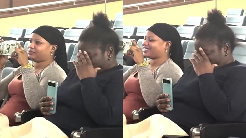 بكاء والدة التوأم الجامايكي بعد انتهاء عملية الفصل.. فيديو