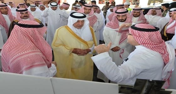 أمير مكة يتفقد مشروع نفق الأندلس