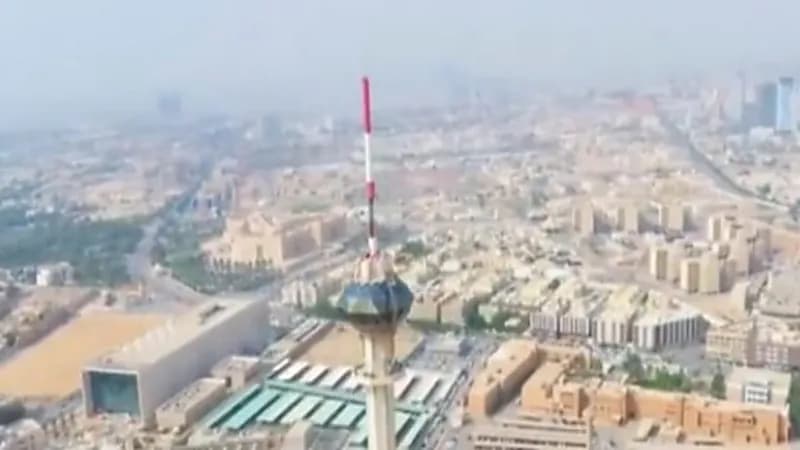 قصة بناء برج التلفزيون في الرياض خلال الثمانينات الميلادية "فيديو" 