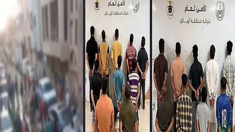 القبض على وافدين اعتدوا على شخصين آخرين في الرياض .. فيديو