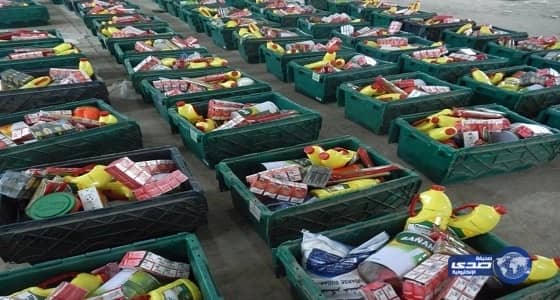 «بّر محايل» يوزع قرابة 3000 سلة رمضانية