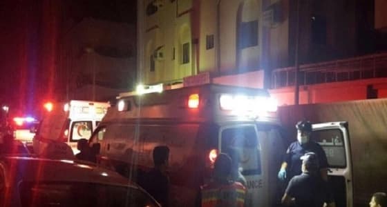 " 7 " حالات اختناق في حريق شقة سكنية بجدة