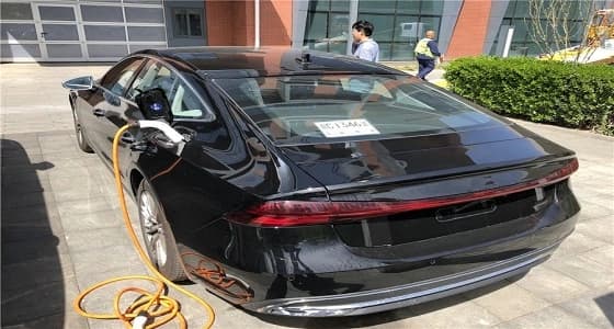 أول ظهور أودي لـ " A7 سبورت باك 2019 " الهجينة بالقابس بدون تمويهات