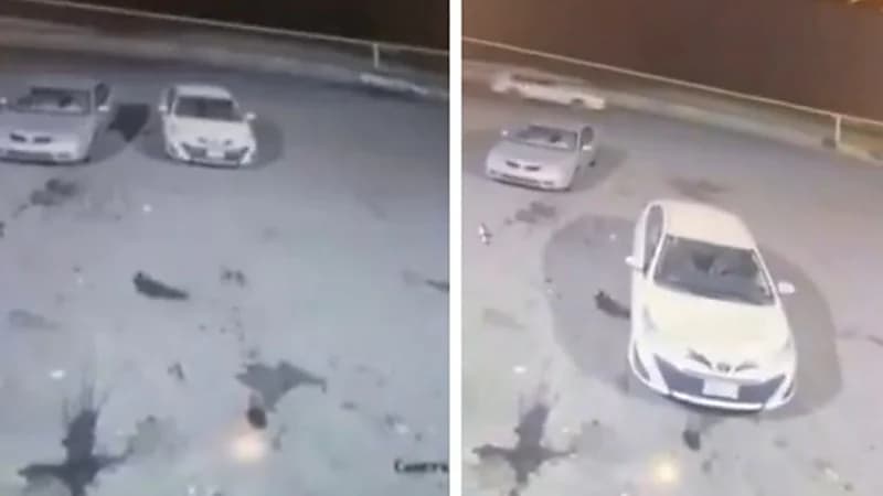 شاهد.. سيارة تتحرك للأمام والخلف بدون سائق بإحدى المناطق في المملكة وتثير الجدل
