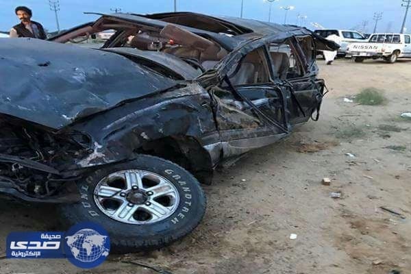 مصرع 3 من عائلة واحدة في حادث تصادم بالدعاشيش