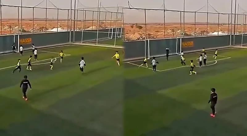 هدف نجل أوتافيو الرائع مع أكاديمية النصر.. فيديو
