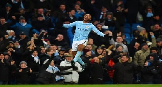 مانشستر سيتي يحتفل بالنصر على الطريقة السعودية 